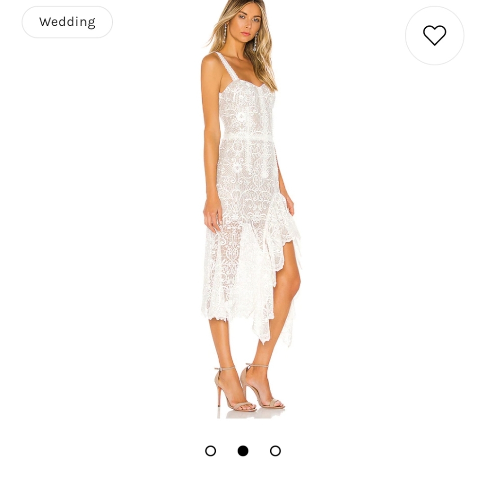 Tiffany Blanc Dress in White - Picture 2 of 5